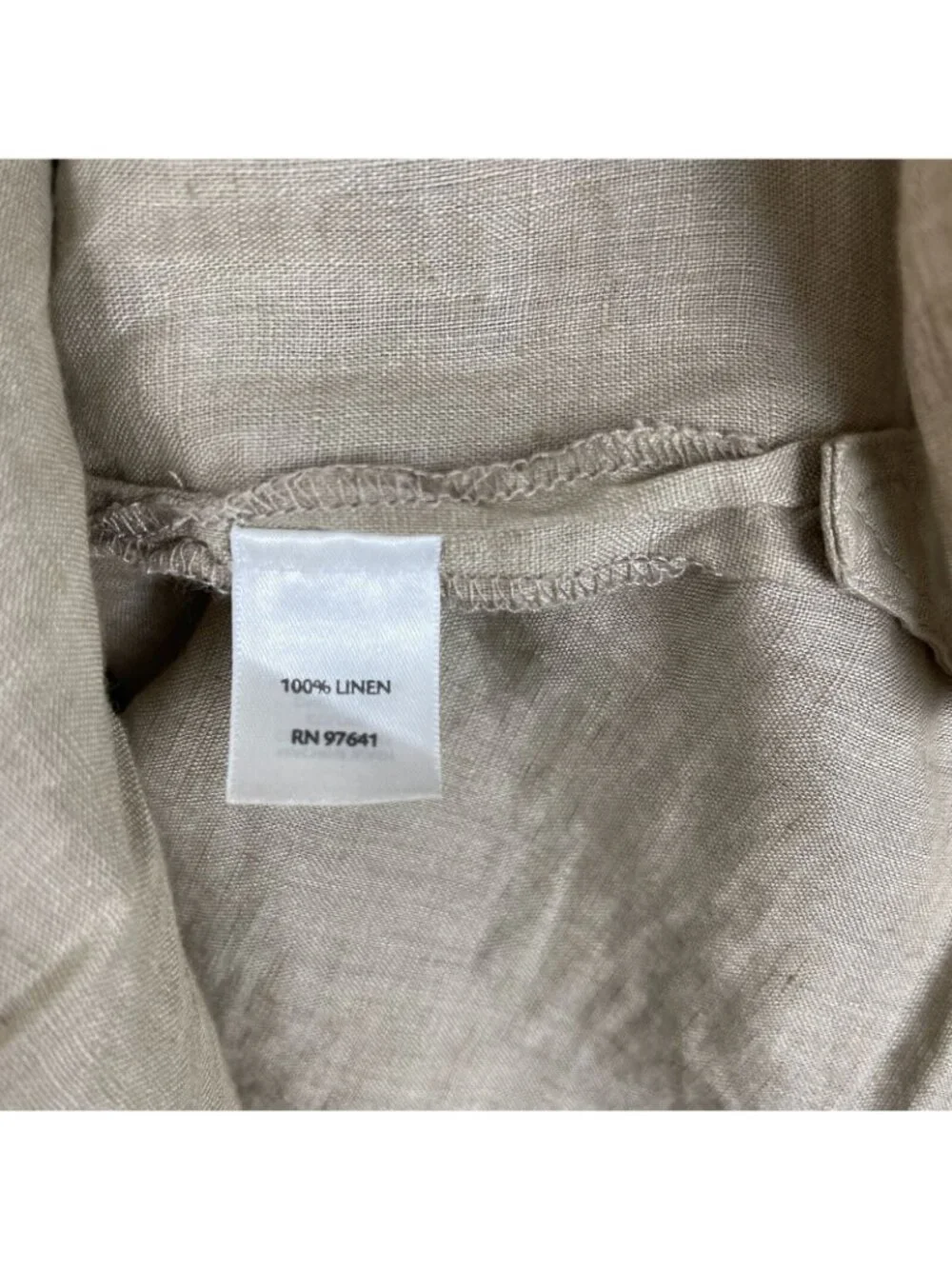 J.Jill Women Button Down Long Sleeve Linen Top Tunic Size XS